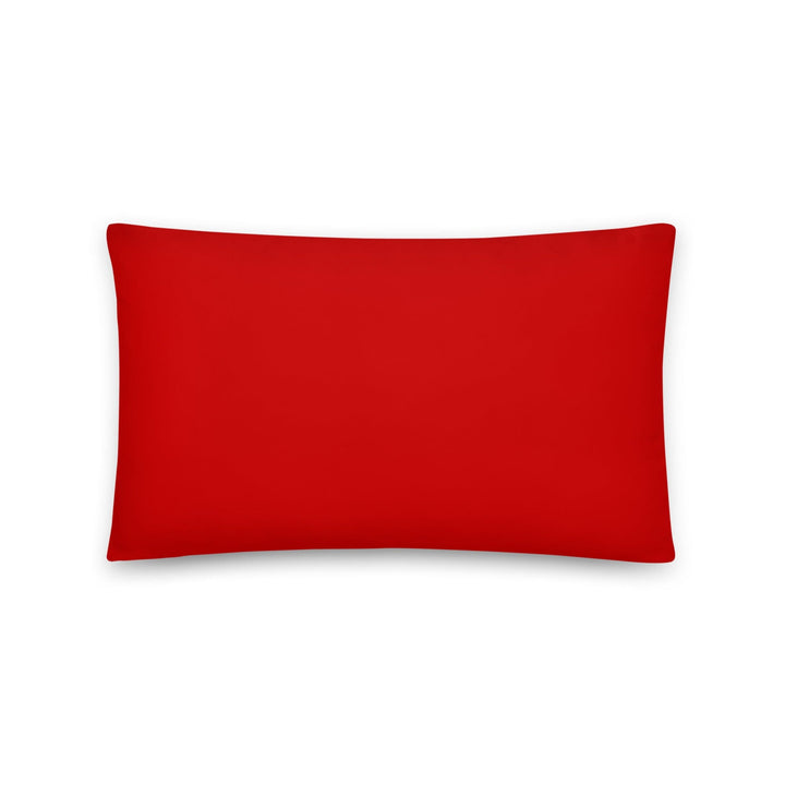 Throw Pillow with Case and Insert - Red