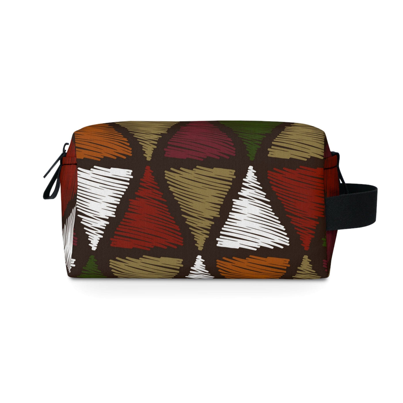 Travel Accessories Pouch Bag - Multicolor Tribal Pattern Bags