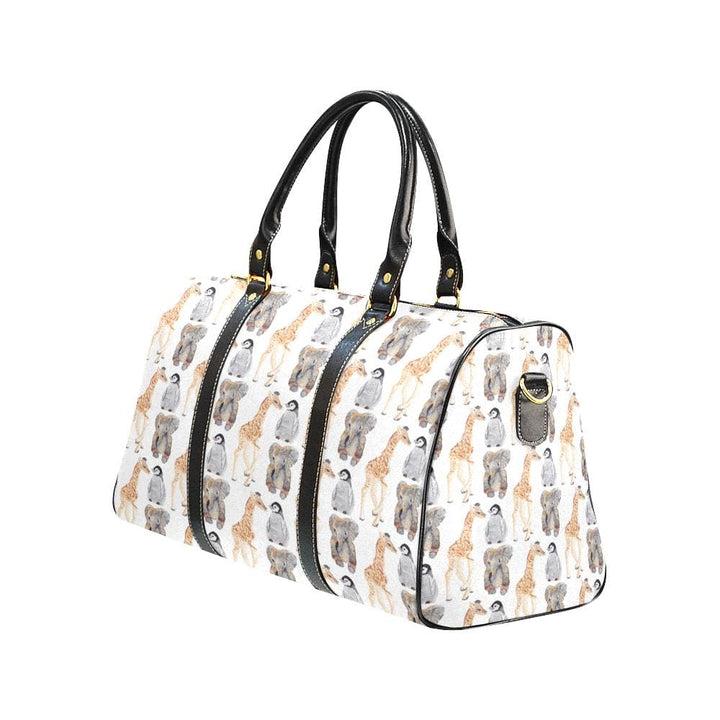 Travel Bag Leather Carry on Large Luggage Bag Animal Print -b710 - Bags