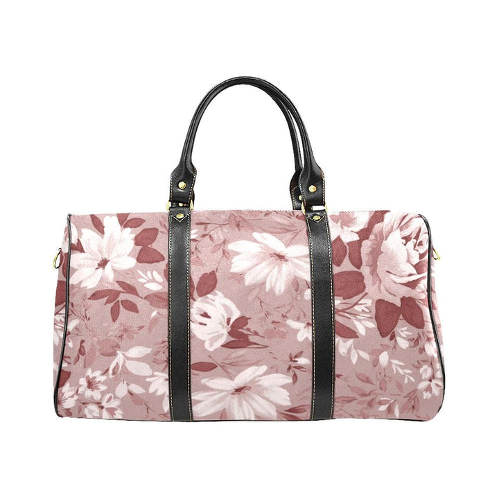 Travel Bag Pink & White Floral Double Handle Carry-bag - Bags | Travel Bags