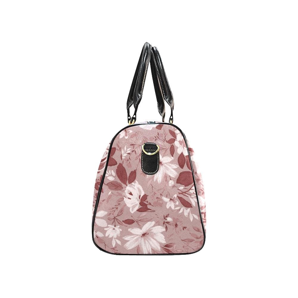 Travel Bag Pink & White Floral Double Handle Carry-bag - Bags | Travel Bags