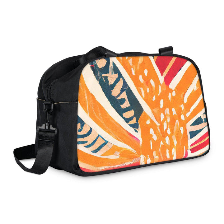 Crossbody Travel Fitness Bag - Boho Multicolor Print - Bags/Travel Bags/Fitness