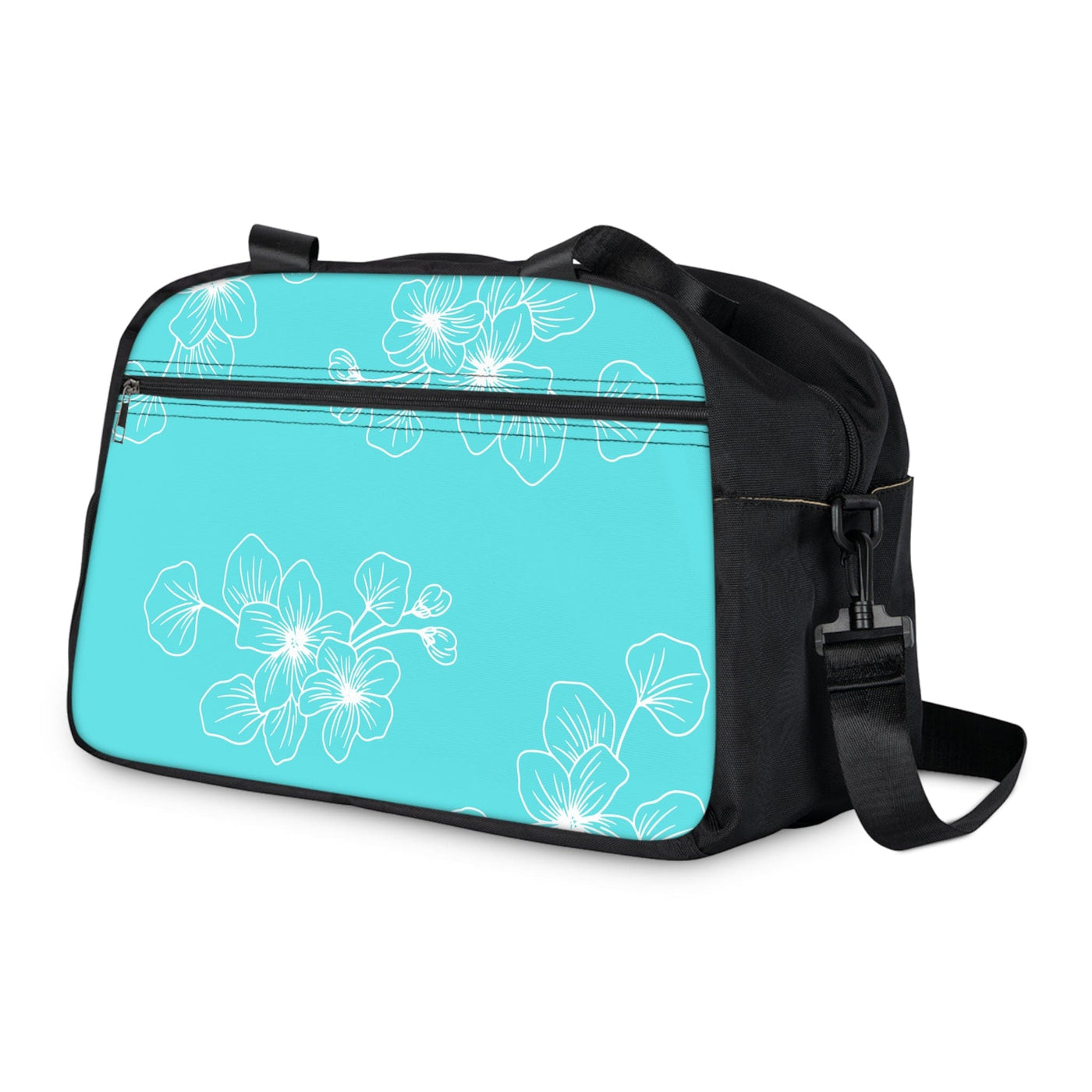 Travel Fitness Bag Floral Cyan Blue 7022523 - Bags