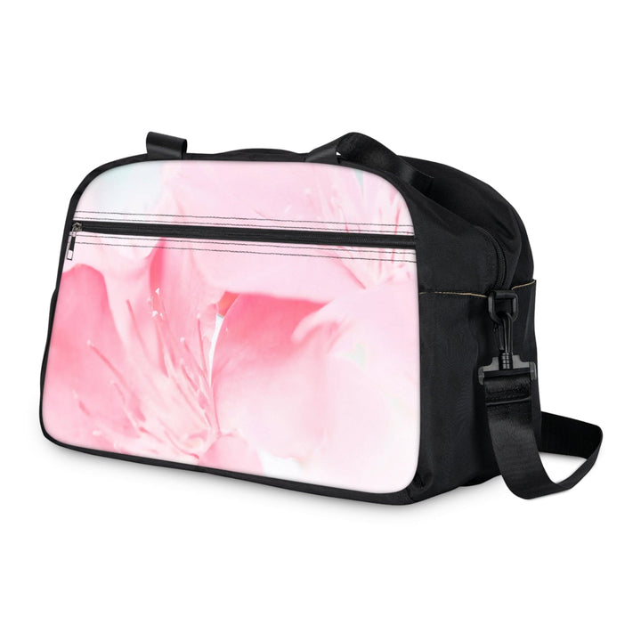 Crossbody Travel Fitness Bag - Pink Flower 12122 - Bags/Travel Bags/Fitness
