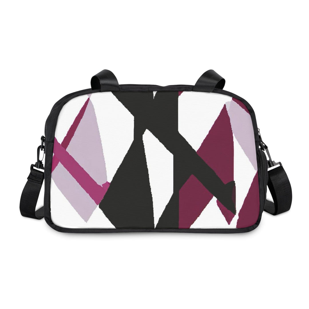 Crossbody Travel Fitness Bag - Pink Mauve Pattern - Bags/Travel Bags/Fitness