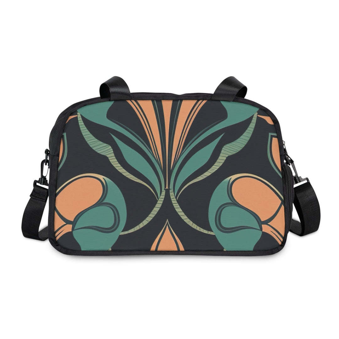 Crossbody Travel Fitness Bag - Retro Vintage Print - Bags/Travel Bags/Fitness