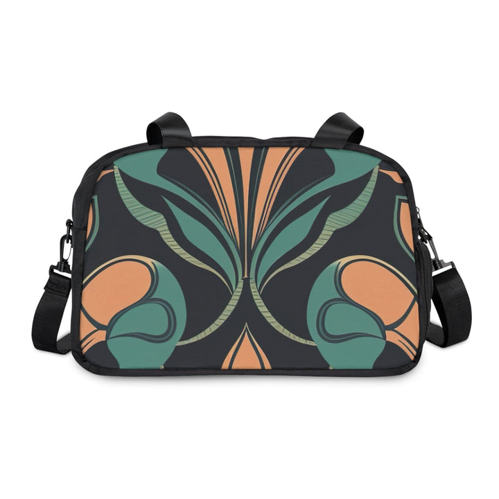 Crossbody Travel Fitness Bag - Retro Vintage Print - Bags/Travel Bags/Fitness