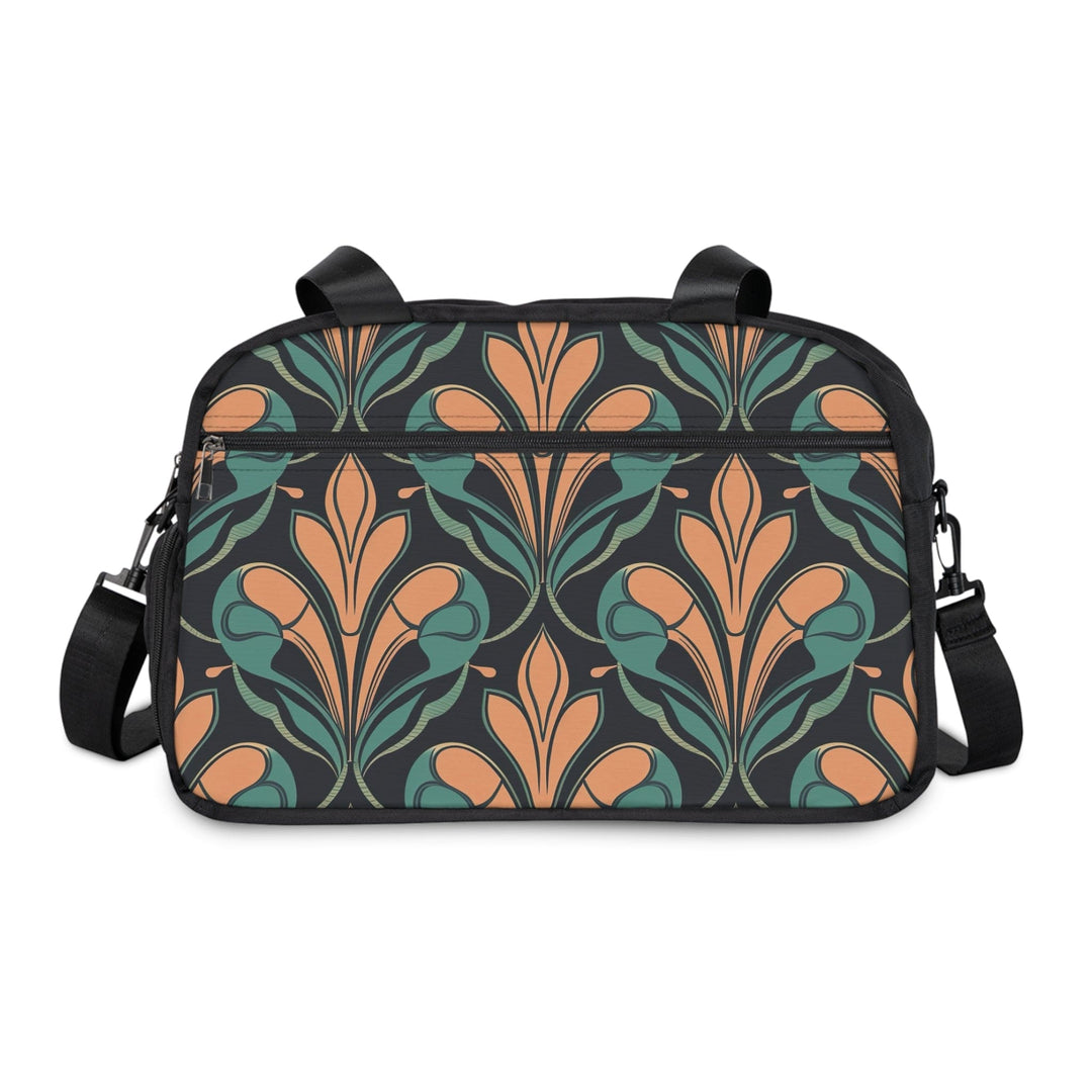 Crossbody Travel Fitness Bag - Retro Vintage Print - Bags/Travel Bags/Fitness