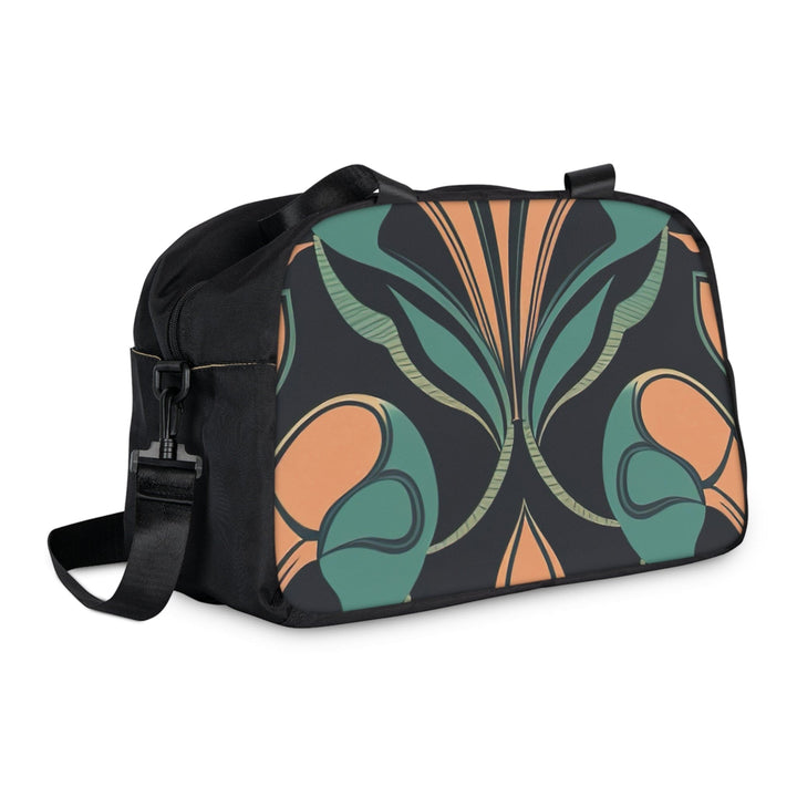 Crossbody Travel Fitness Bag - Retro Vintage Print - Bags/Travel Bags/Fitness