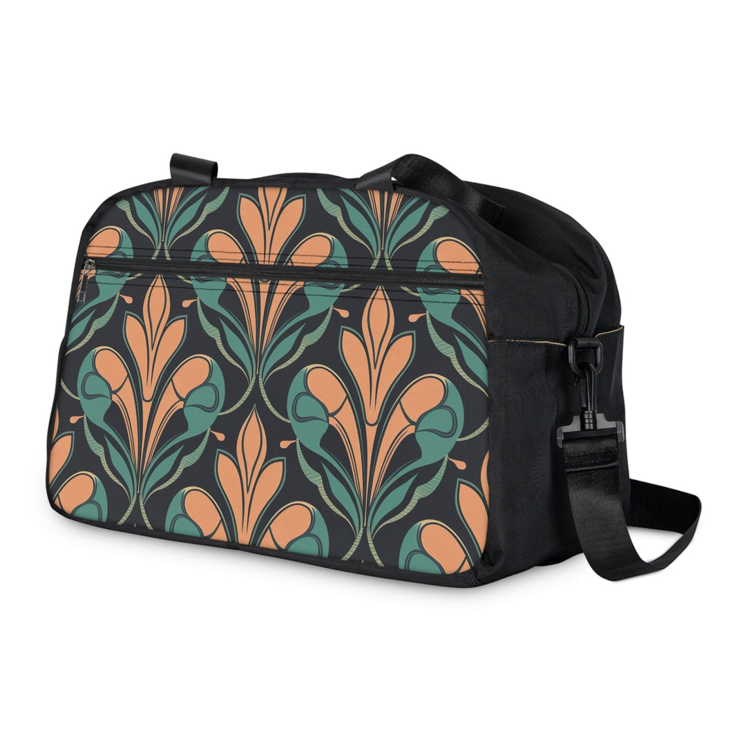 Crossbody Travel Fitness Bag - Retro Vintage Print - Bags/Travel Bags/Fitness