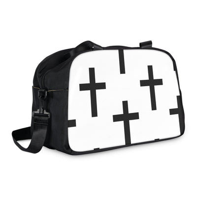 Travel Fitness Bag Seamless Cross Pattern - Bags
