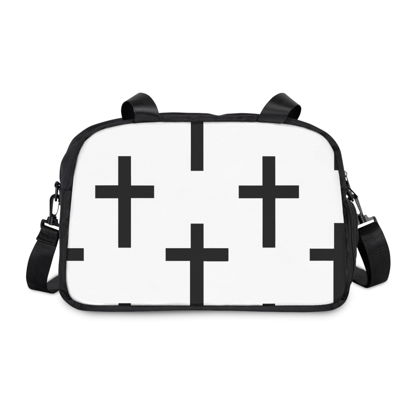 Travel Fitness Bag Seamless Cross Pattern - Bags