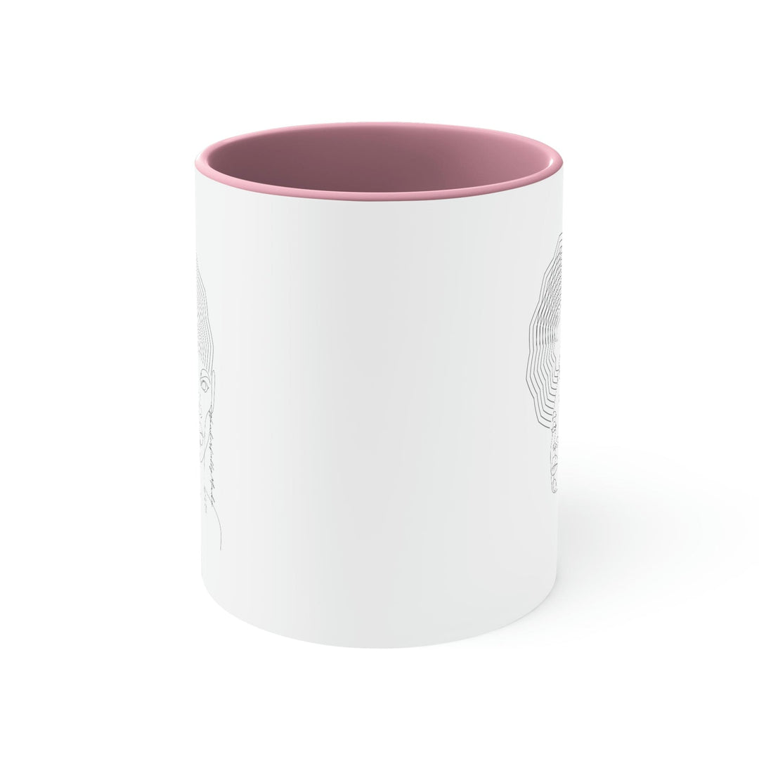 Two-tone Accent Ceramic Mug 11oz Every Woman is Wonderfully Made Affirmations