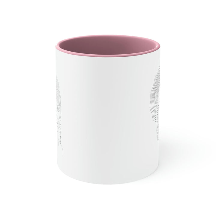 Two-tone Accent Ceramic Mug 11oz Every Woman is Wonderfully Made Affirmations