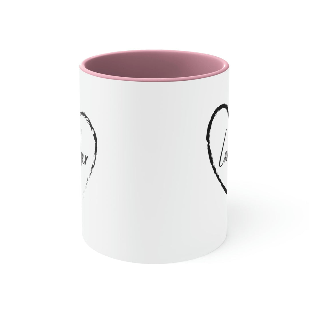 Two-tone Accent Ceramic Mug 11oz Say it Soul Love Her - Decorative | Ceramic