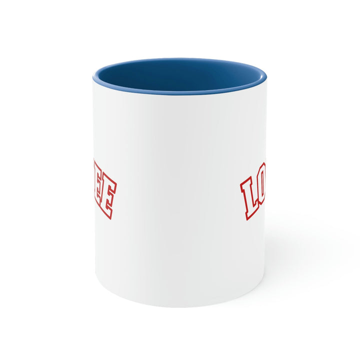 Two-tone Accent Ceramic Mug 11oz Say It Soul Lovee - Decorative | Ceramic Mugs