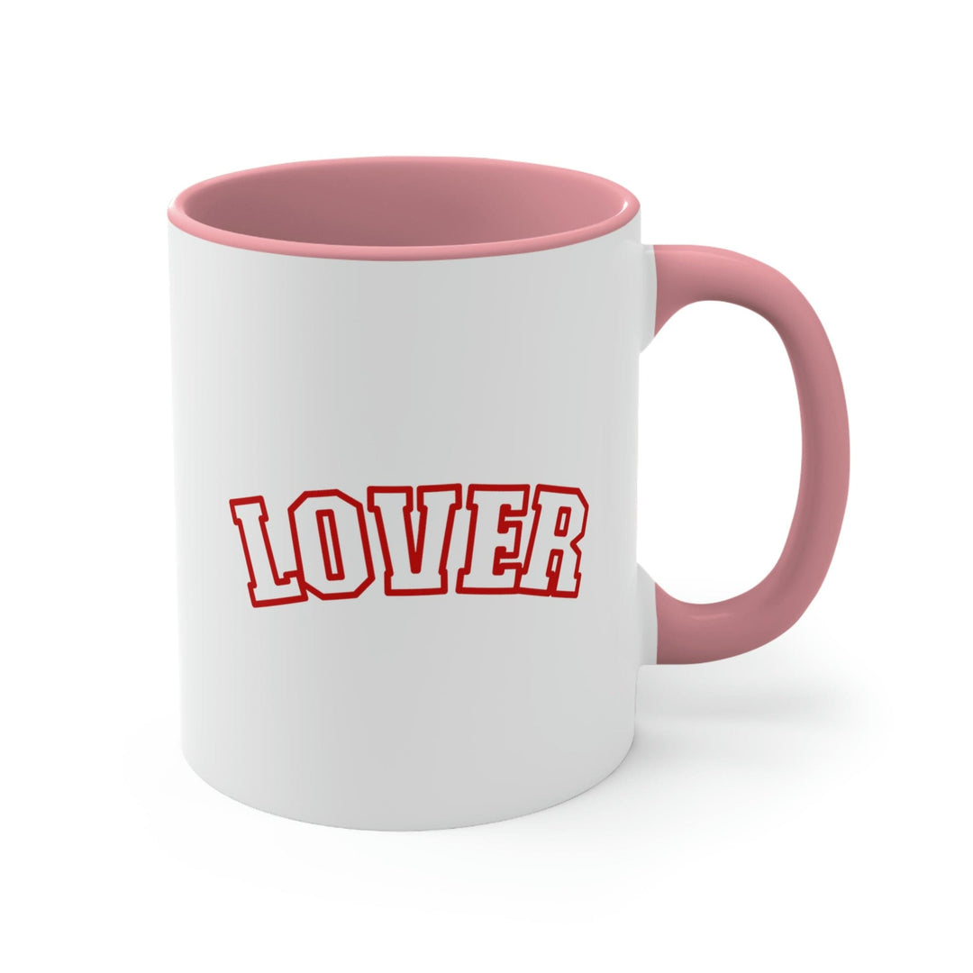 Two-tone Accent Ceramic Mug 11oz Say it Soul Lover Red - Decorative | Ceramic