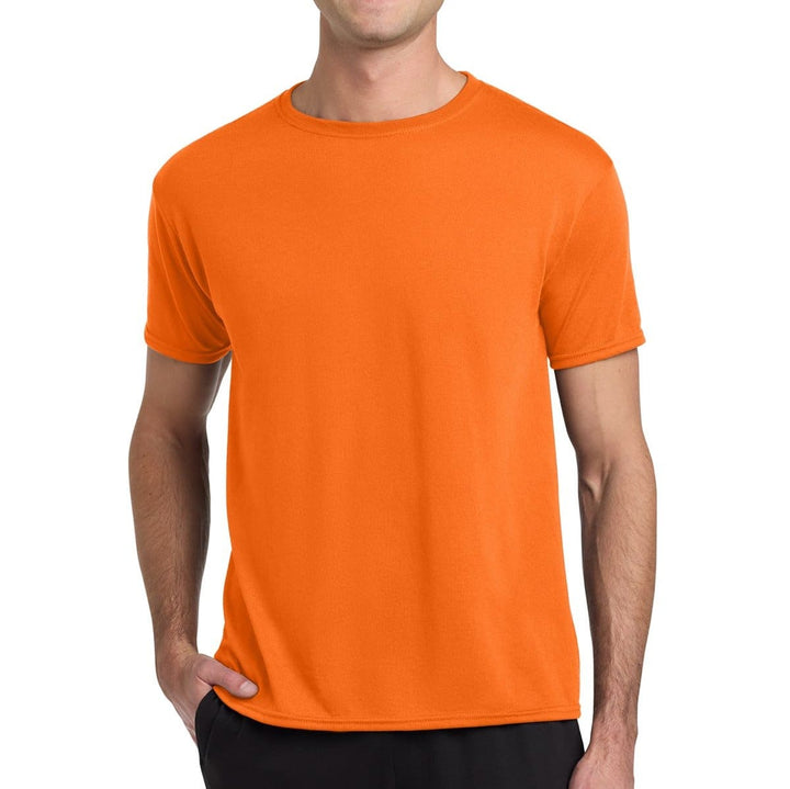 Unisex Moisture Wicking Performance T-shirt - Orange Xl - Deals/Clothing
