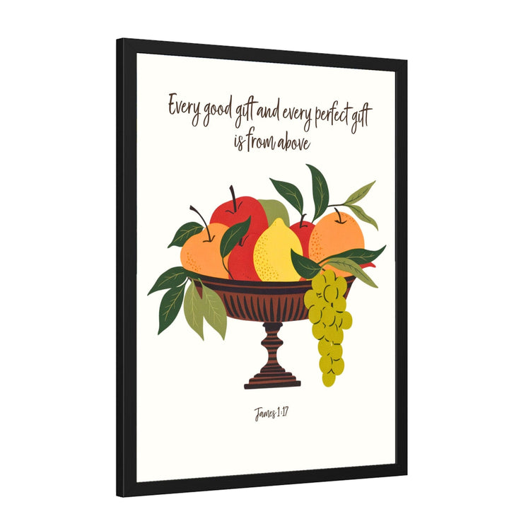 Wall Decor Giclee Poster Art Print - Every Good Gift and Every Perfect Gift