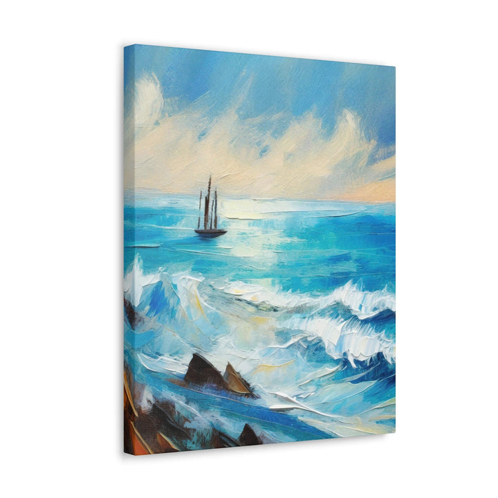 Wall Art Decor Canvas Print Artwork Blue Ocean - Decorative | Wall Art | Canvas