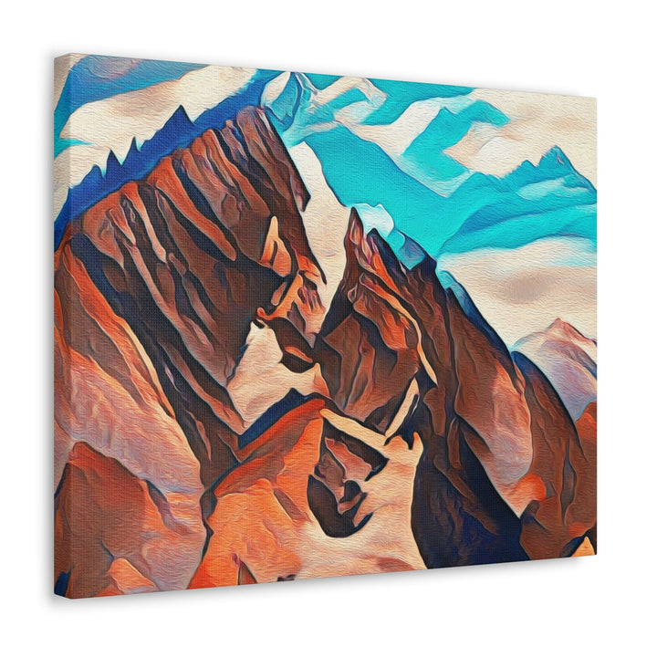 Wall Art Decor Canvas Print Artwork Brown Horses - Decorative | Wall Art