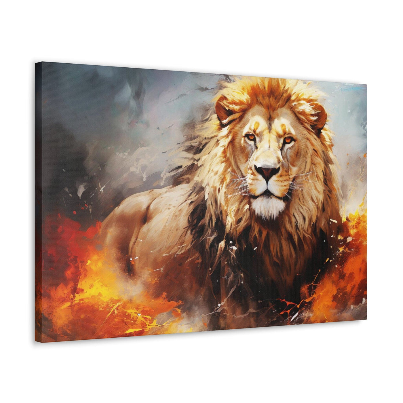 Wall Art Decor Canvas Print Artwork Lion Of Judah No 1 Lion Art - Canvas