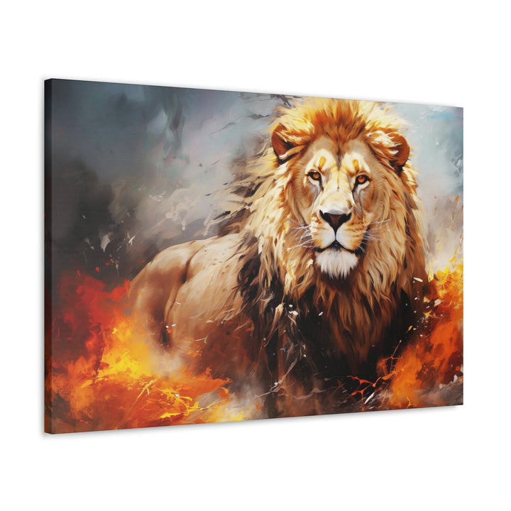 Wall Art Decor Canvas Print Artwork Lion Of Judah No 1 Lion Art - Decorative