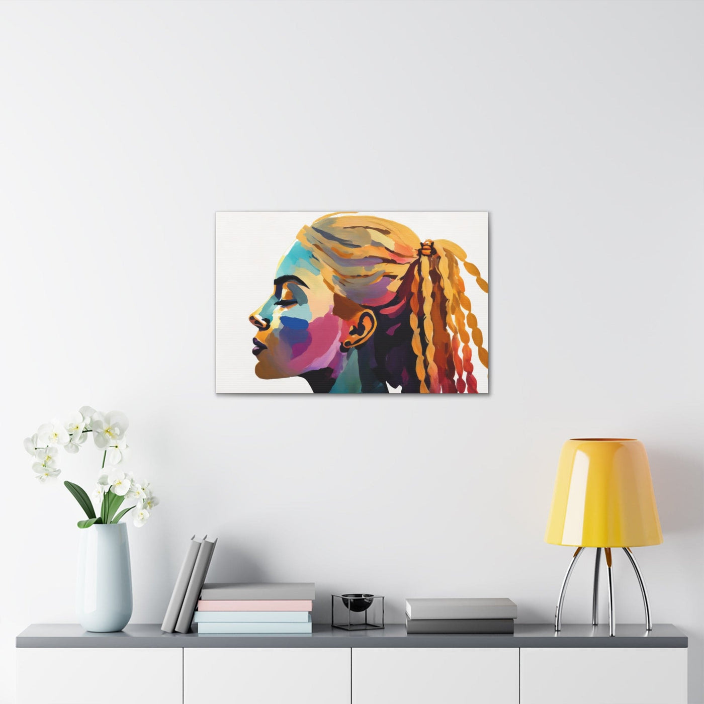 Wall Art Decor Canvas Print Artwork My Colors Are Beautiful - Canvas