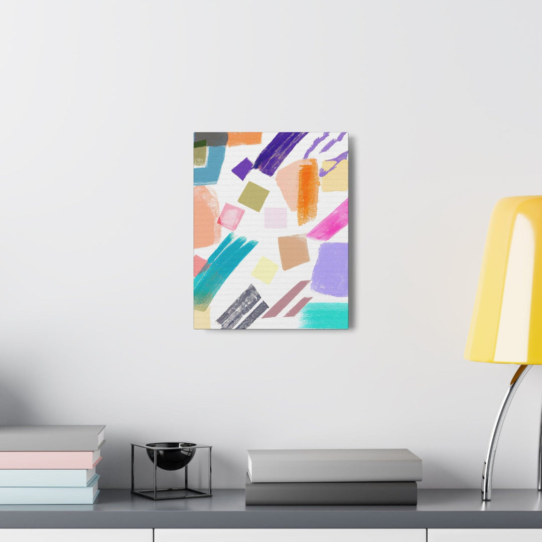 Wall Art Decor Canvas Print Artwork Pastel Abstract Pattern - Decorative | Wall