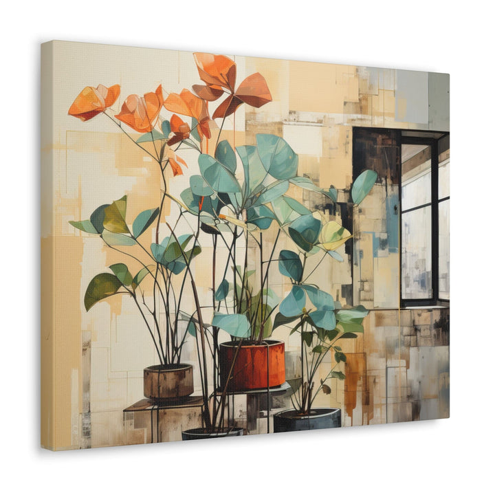 Wall Art Decor Canvas Print Artwork Rustic Botanical Plants - Decorative | Wall