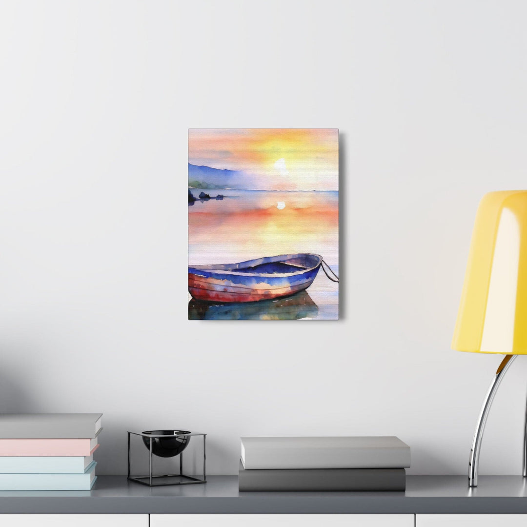 Wall Art Decor Canvas Print Artwork Sunset By The Sea - Decorative | Wall Art