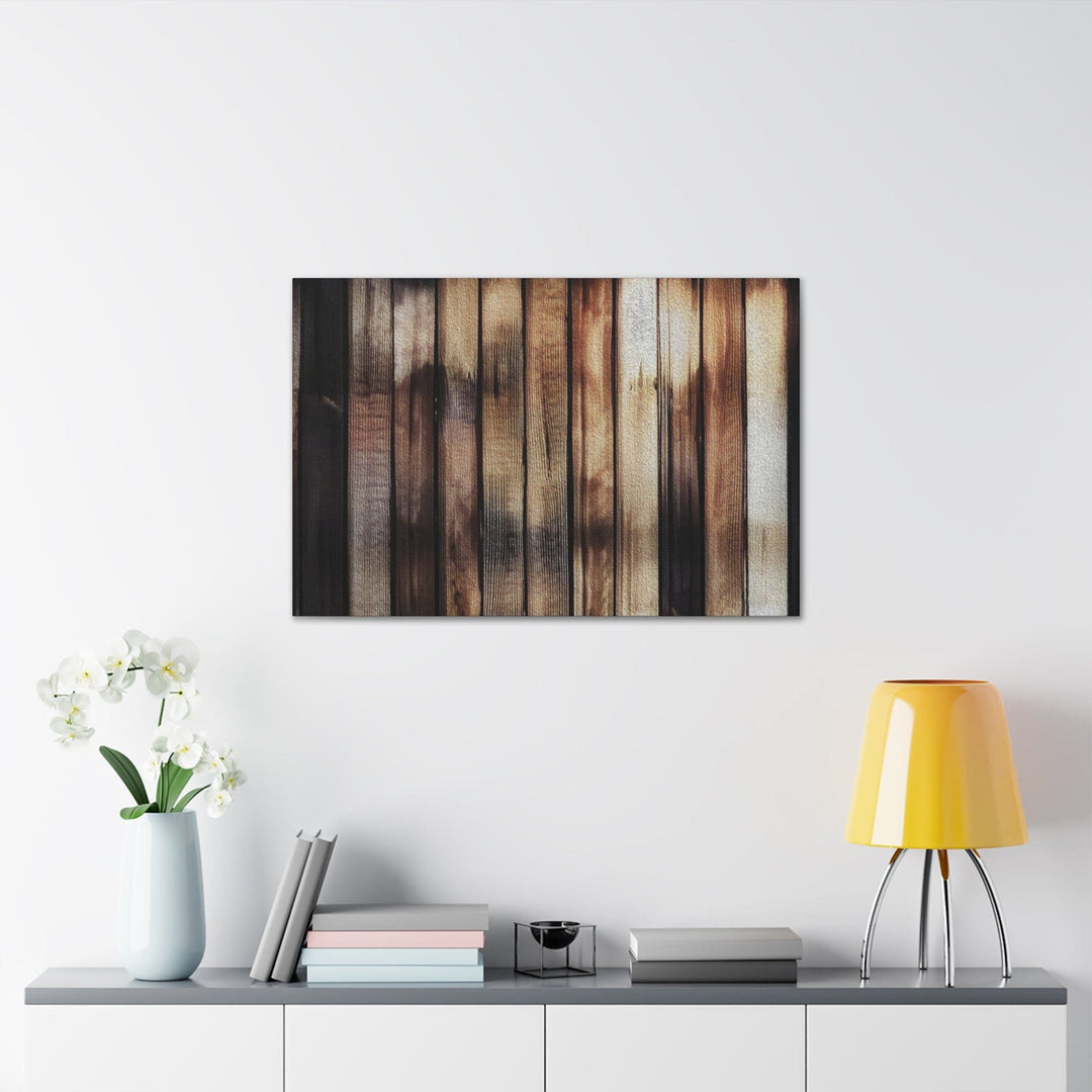 Wall Art Decor Canvas Print Artwork Wood Grain Pattern - Decorative | Wall Art