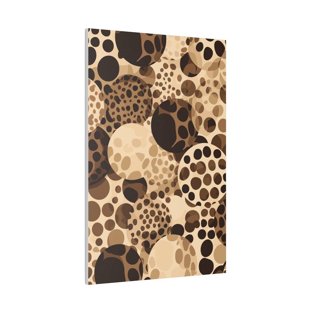 Wall Decor Giclee Fine Art Print - Beige and Brown Leopard Spots - Decorative