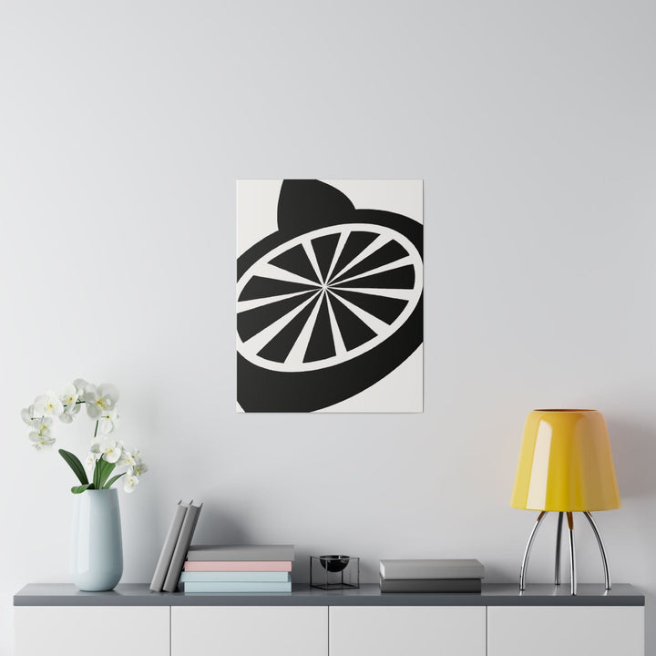 Wall Decor - Giclee Poster Art Print - Black and White Geometric Pattern