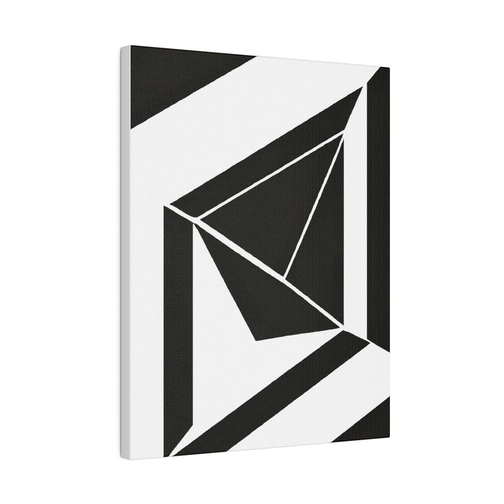 Wall Decor - Giclee Poster Art Print - Black and White Geometric Pattern