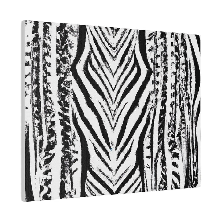 Wall Decor - Giclee Poster Art Print - Black and White Native Pattern