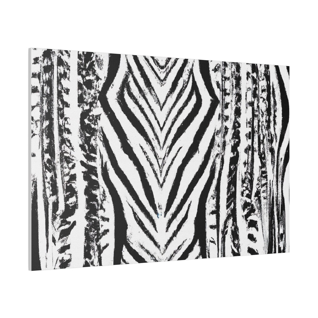 Wall Decor - Giclee Poster Art Print - Black and White Native Pattern