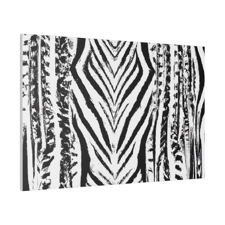 Wall Decor - Giclee Poster Art Print - Black and White Native Pattern