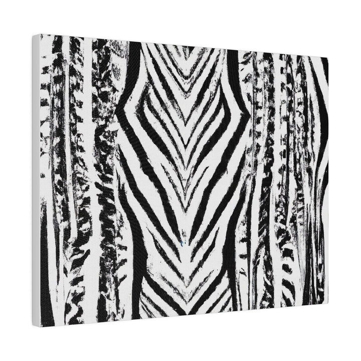 Wall Decor - Giclee Poster Art Print - Black and White Native Pattern