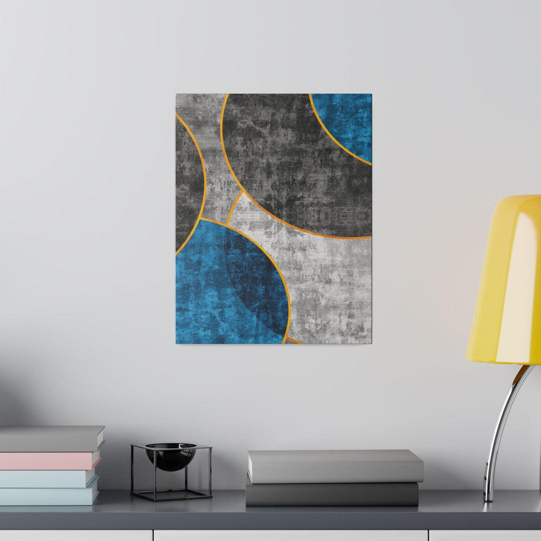 Wall Decor - Giclee Poster Art Print - Blue Grey Design - Decorative | Wall Art