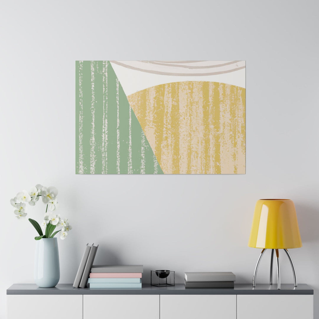 Wall Decor Giclee Fine Art Print - Mint Green Textured Look Boho Print