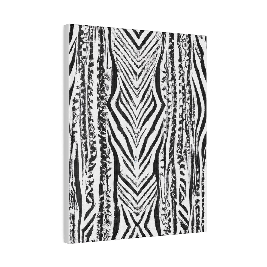 Wall Decor Giclee Fine Art Print - Native Black and White Abstract Pattern