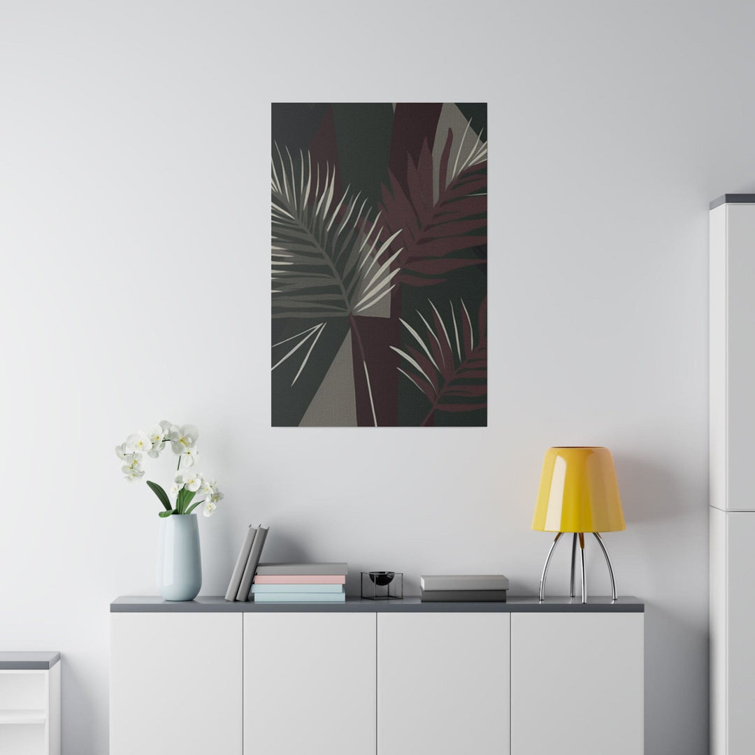 Wall Decor - Giclee Poster Art Print - Palm Leaves Minimalist Art