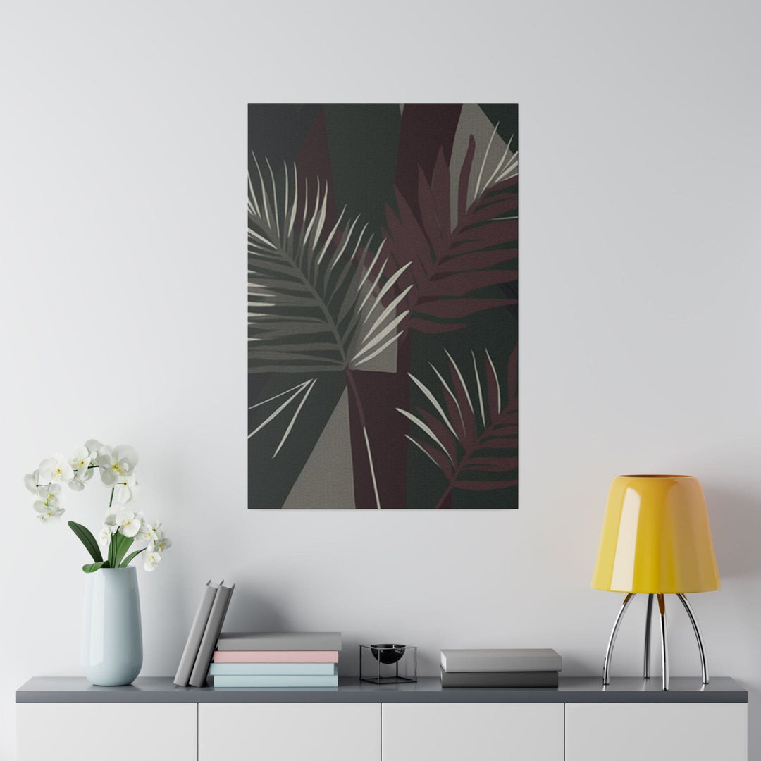 Wall Decor - Giclee Poster Art Print - Palm Leaves Minimalist Art