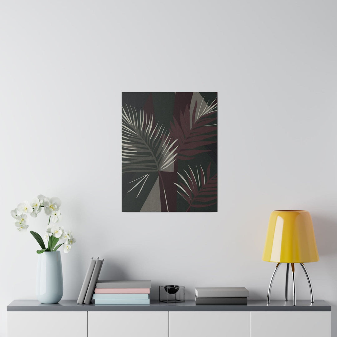 Wall Decor - Giclee Poster Art Print - Palm Leaves Minimalist Art