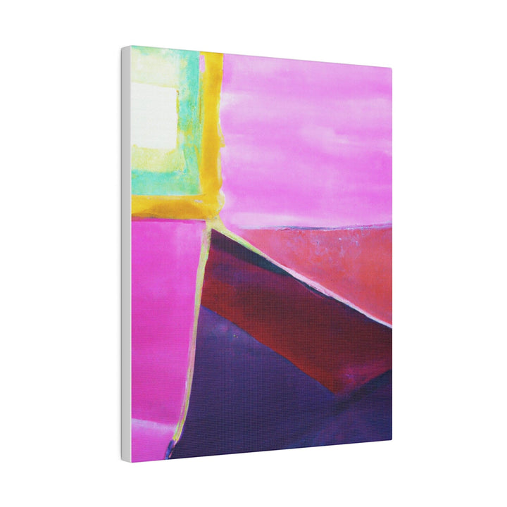 Wall Decor - Giclee Poster Art Print - Pink Purple Red Geometric Pattern