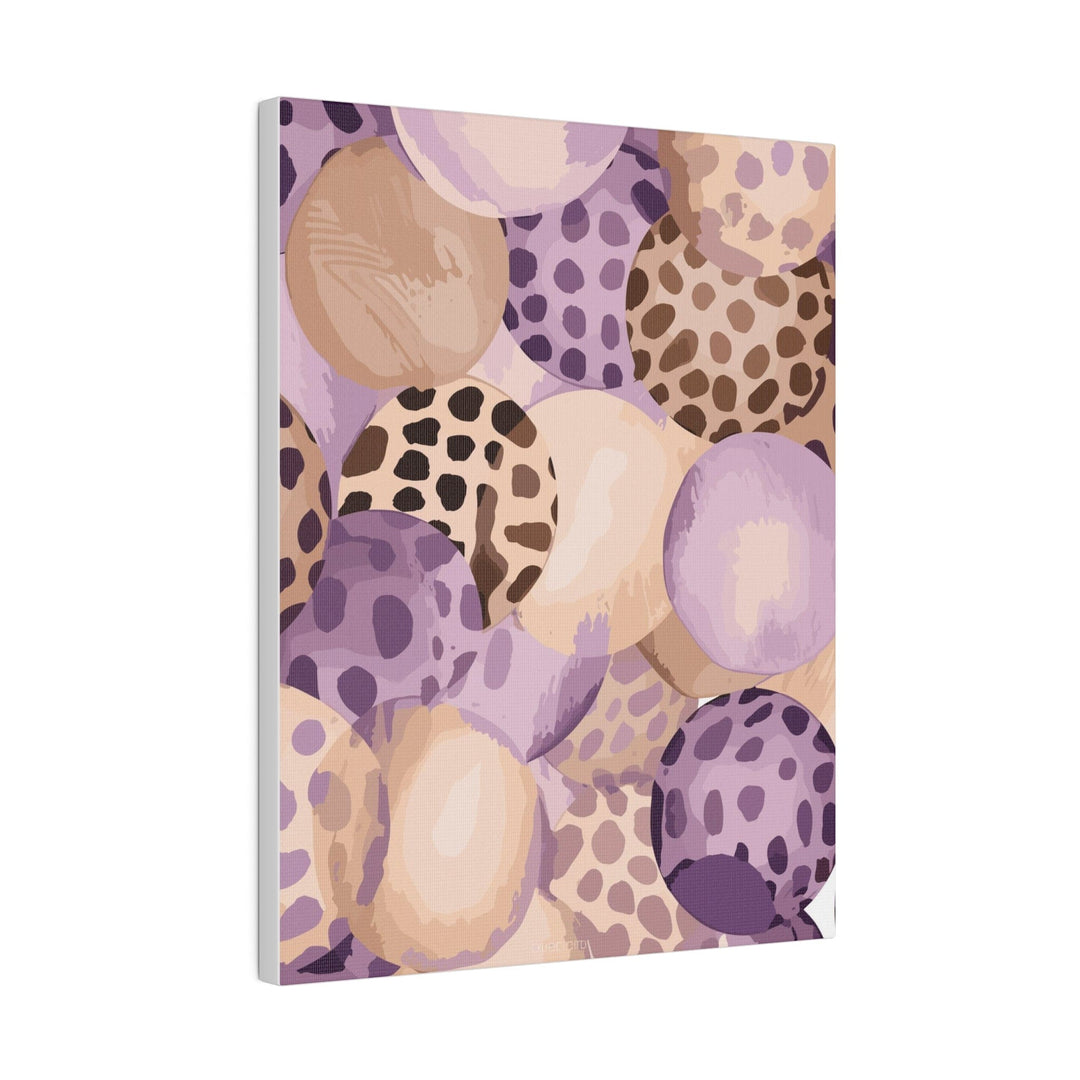 Wall Decor Giclee Fine Art Print - Purple Lavender and Brown Spotted