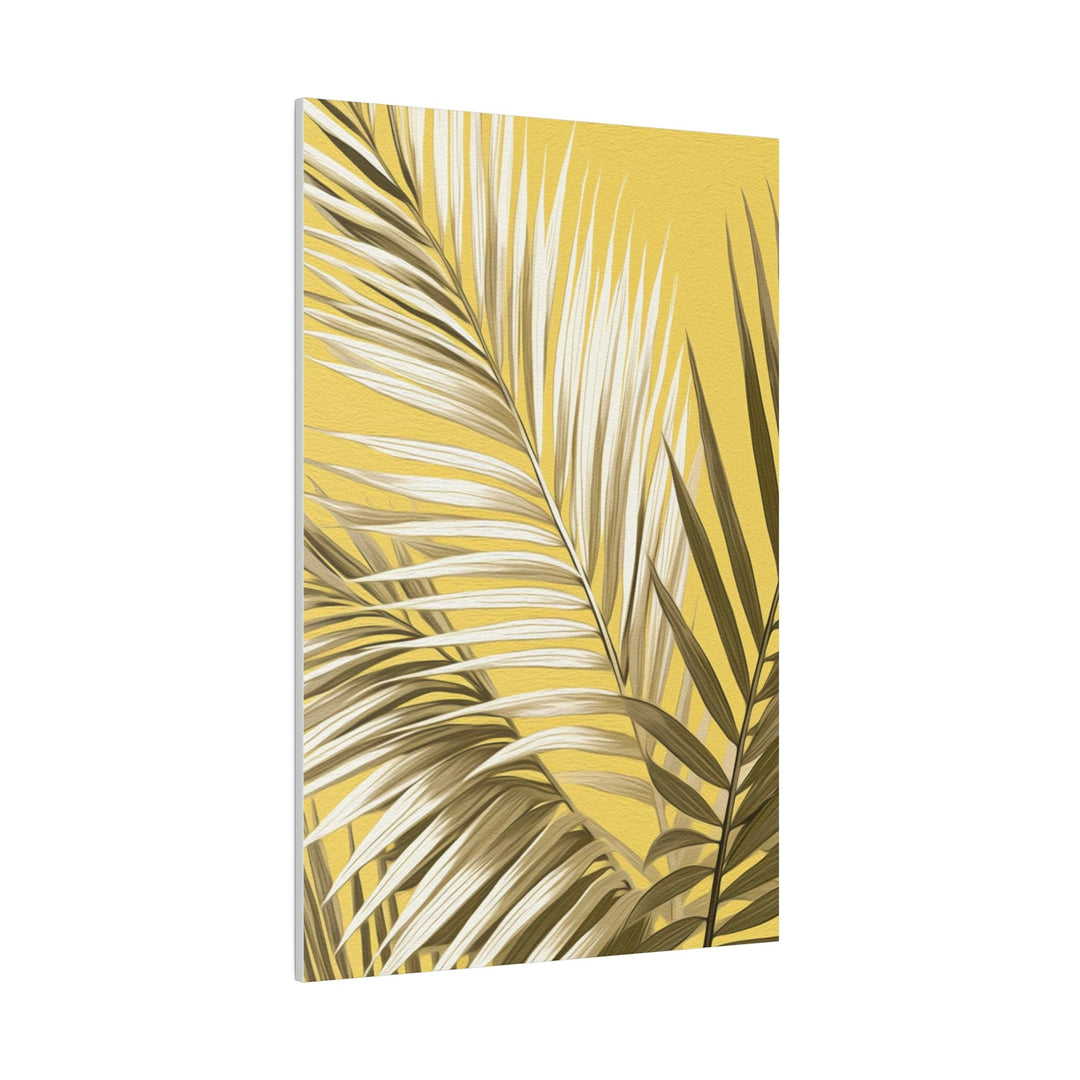 Wall Decor Giclee Fine Art Print - White Brown Palm Leaves - Decorative | Wall