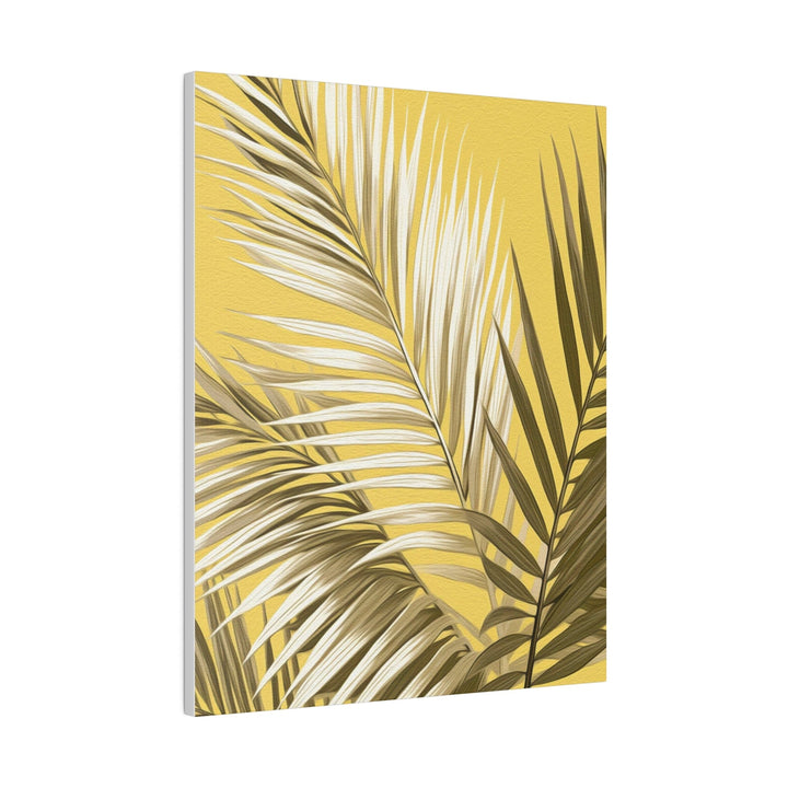 Wall Decor Giclee Fine Art Print - White Brown Palm Leaves - Decorative | Wall