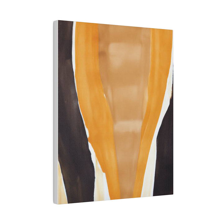 Wall Decor Giclee Fine Art Print - Yellow Brown Abstract Pattern - Decorative